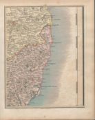 Norfolk Broads & Suffolk Coast- John Cary’s Antique 1794 Map.