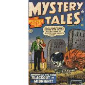Mystery Tales 1940’s/50’s Horror Cover Metal Wall Art-35