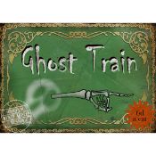 The Ghost Train Fairground Large Metal Wall Art.