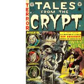 Tales Of The Crypt 1940’s/50’s Horror Cover Metal Wall Art-5