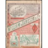 Antique 137 Years Old Jameson’s Whiskey Advertising 1885