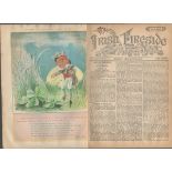 Rare Irish Folklore St Patricks Day Advert Antique 1884.