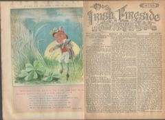 Rare Irish Folklore St Patricks Day Advert Antique 1884.