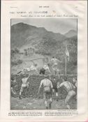 Guides Race Grasmere Lake District 1901 Antique Print