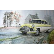 Ford Zodiac Mk2 1950's Metal Wall Art