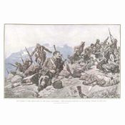 The Storming of the Dargai Ridge by the Gordon Highlanders 1898