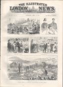 The 1887 Eisteddfod, Roasting the Ox, General View of Pontypool Wales