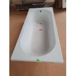 1700 x 750mm Rounded Bath. Small Chip To Corner. May Not Be Seen When Fitted. With Factory Protecti