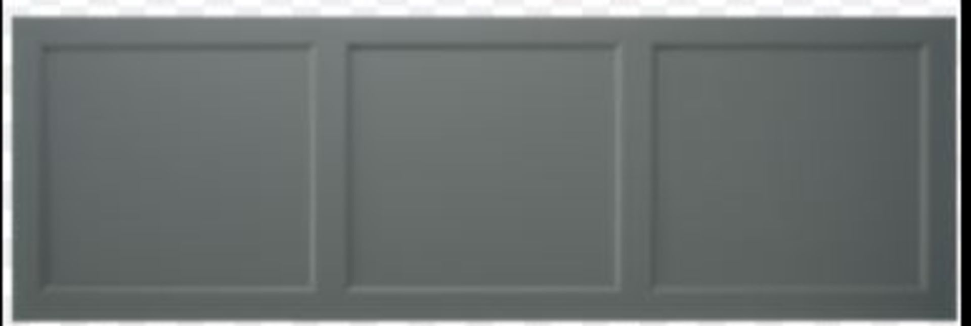 RRP £195. Savoy Bath Side Panel 1800mm - Charcoal Grey. SKU: 536618