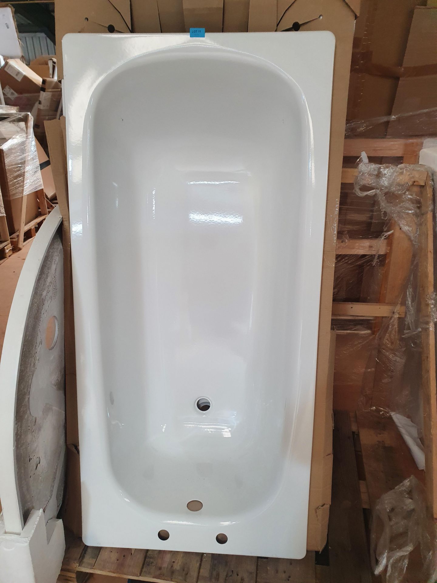 RRP £225. Orchard single ended steel bath. 1500 x 700mm. Appears Unused With factory Label. Produc - Image 2 of 2