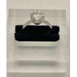 Beautiful 2.23 CT Natural Diamond Ring With 18k Gold