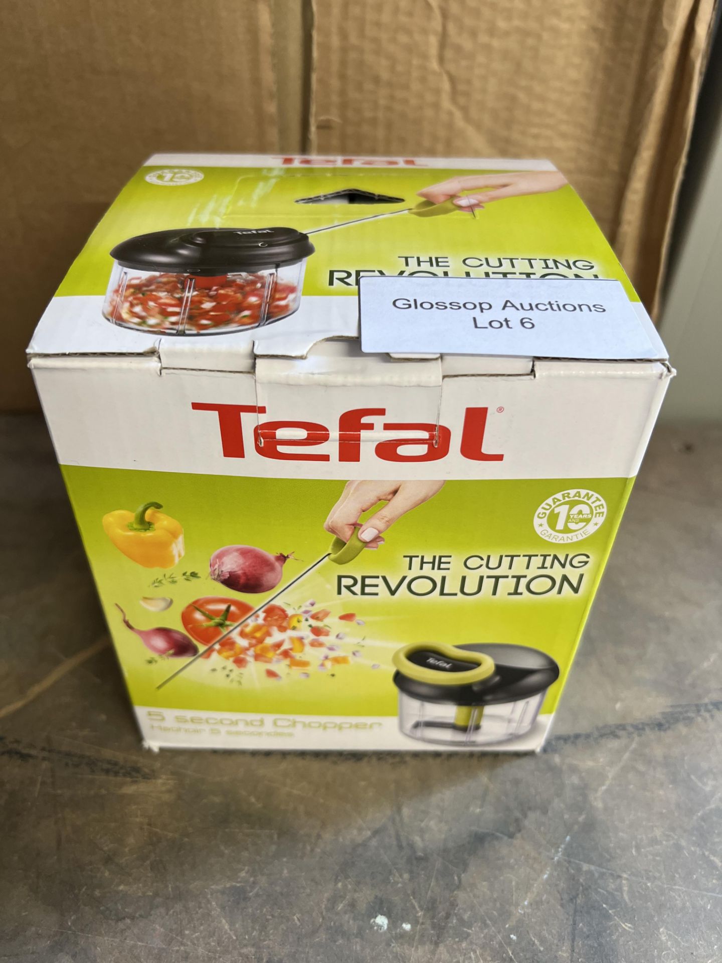 Tefal K1320404 Manual Food Chopper and Mixer with Stainless Steel Blades. RRP £24.99 Grade U