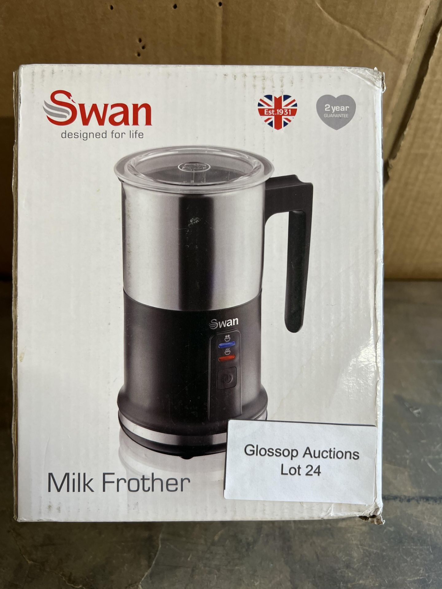 Swan Automatic Milk Frother. RRP £34.99 Grade U