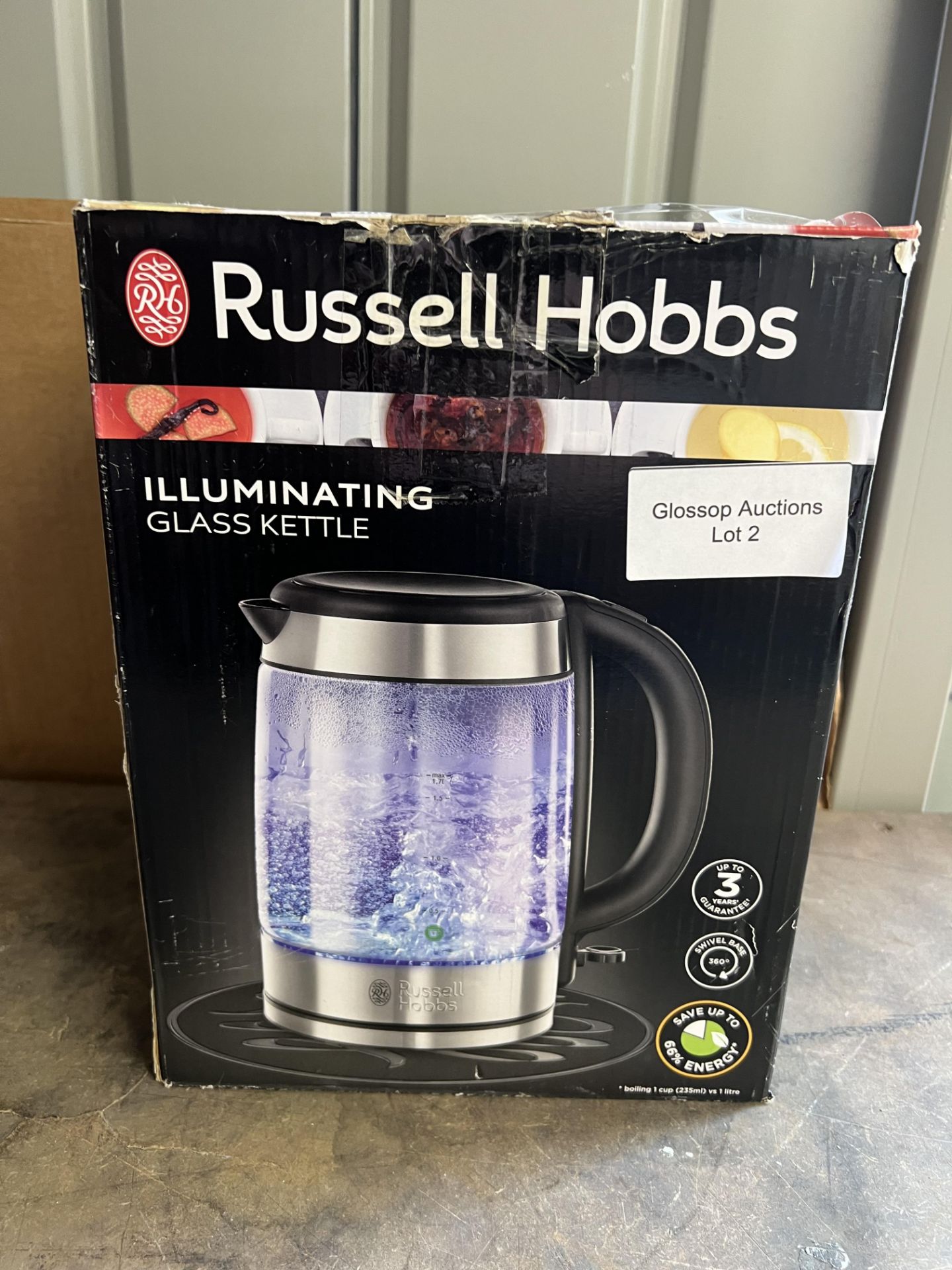 Russell Hobbs 21600-10 Jug Kettle. RRP £54.99 Grade U