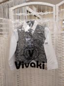 Boys Waistcoat, Shirt and Tie