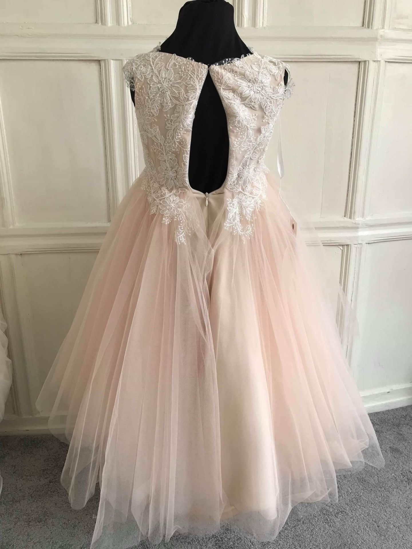 Communion/Flowergirl Dress Champagne RRP £160 - Image 5 of 15