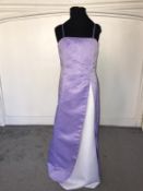 Lilac and White Party/Prom Dress Age 6