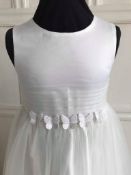 Flowergirl Dress In Approx. Age 5 To 6 Ivory