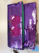 Pacha Purple Evening Bag