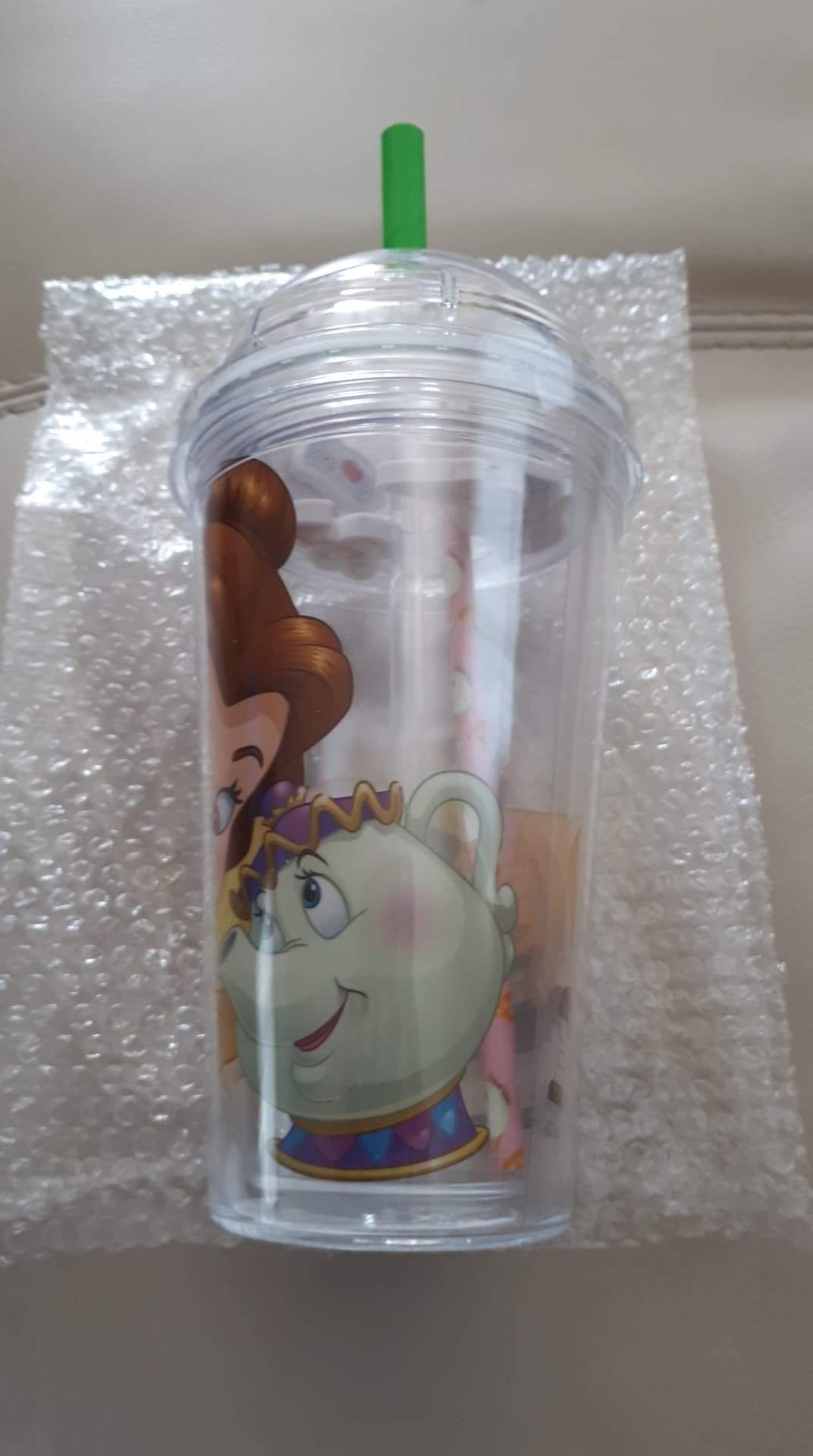 Beauty and The Beast Drinking Mug With Extras