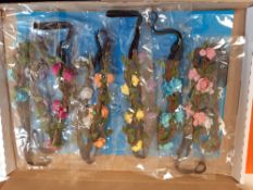 Box of 120 Floral Headbands. Approx. RRP £115