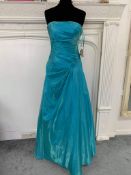 Kingfisher Blue Prom Dress Size 6