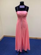 Coral Prom Dress Small