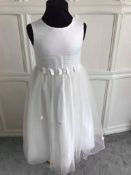 Flowergirl Dress Age 5 - 6 Ivory