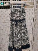 Black and White Dress Approx. Age 5 To 7