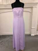 Milano Formals Dress Size Medium Lilac