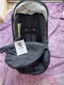 New Baby Car Seat Black With Cover and Sunshade