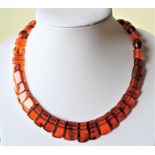 Baltic Amber Cleopatre Collar Necklace