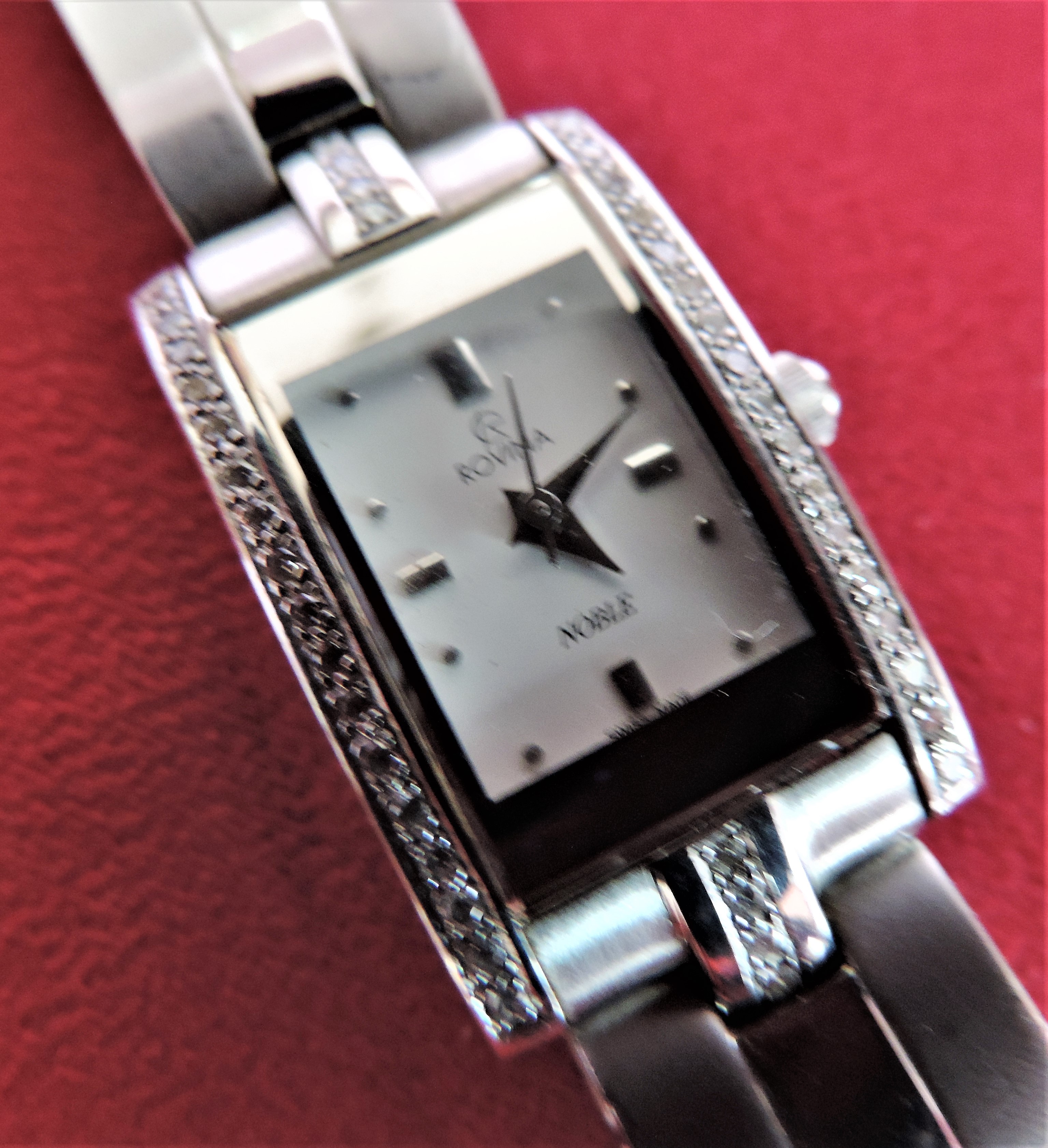 Ladies Swiss Rovina Diamond Watch - Image 3 of 4