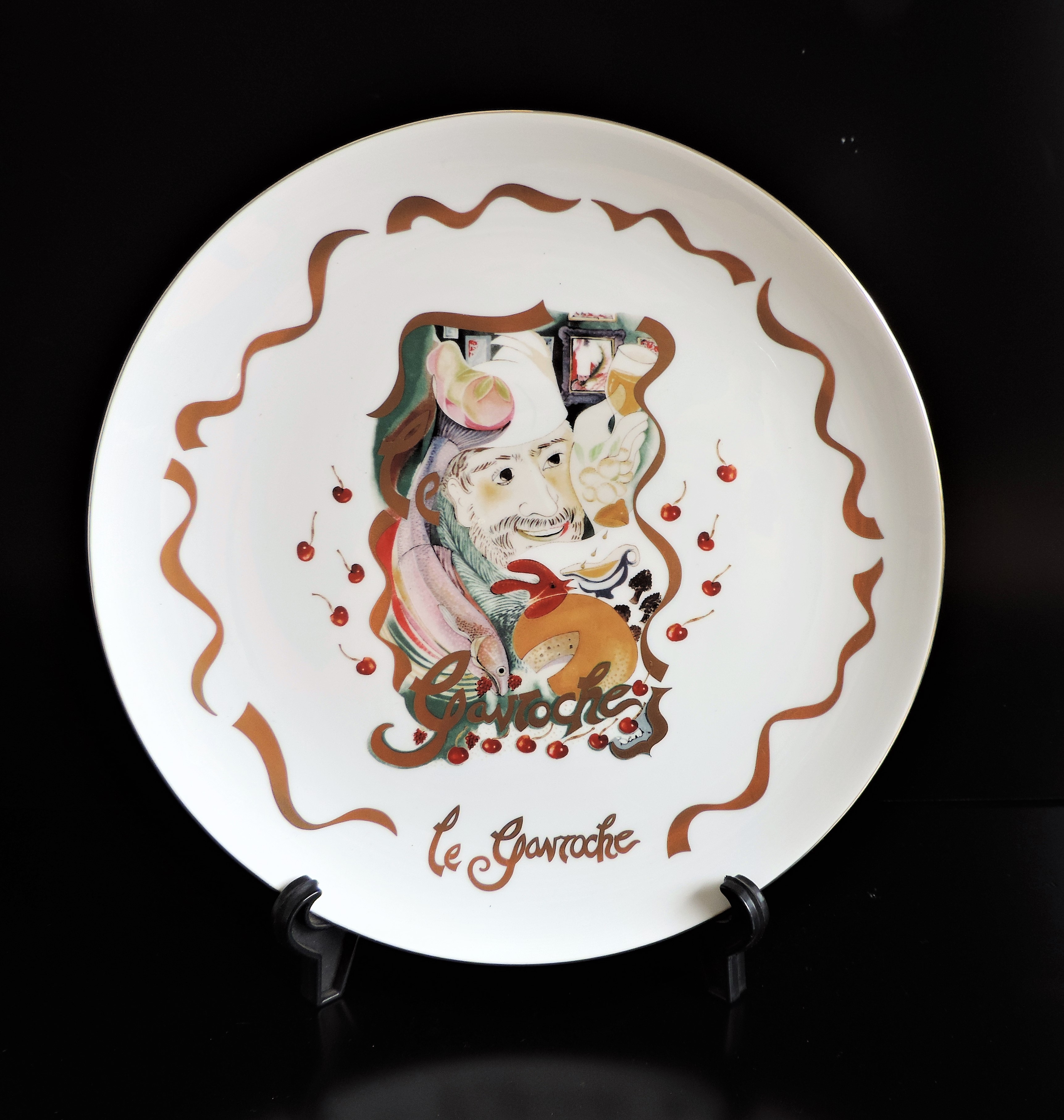 Wedgwood Hand Painted Le Gavroche Plate