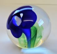 Vintage Langham Art Glass Paperweight