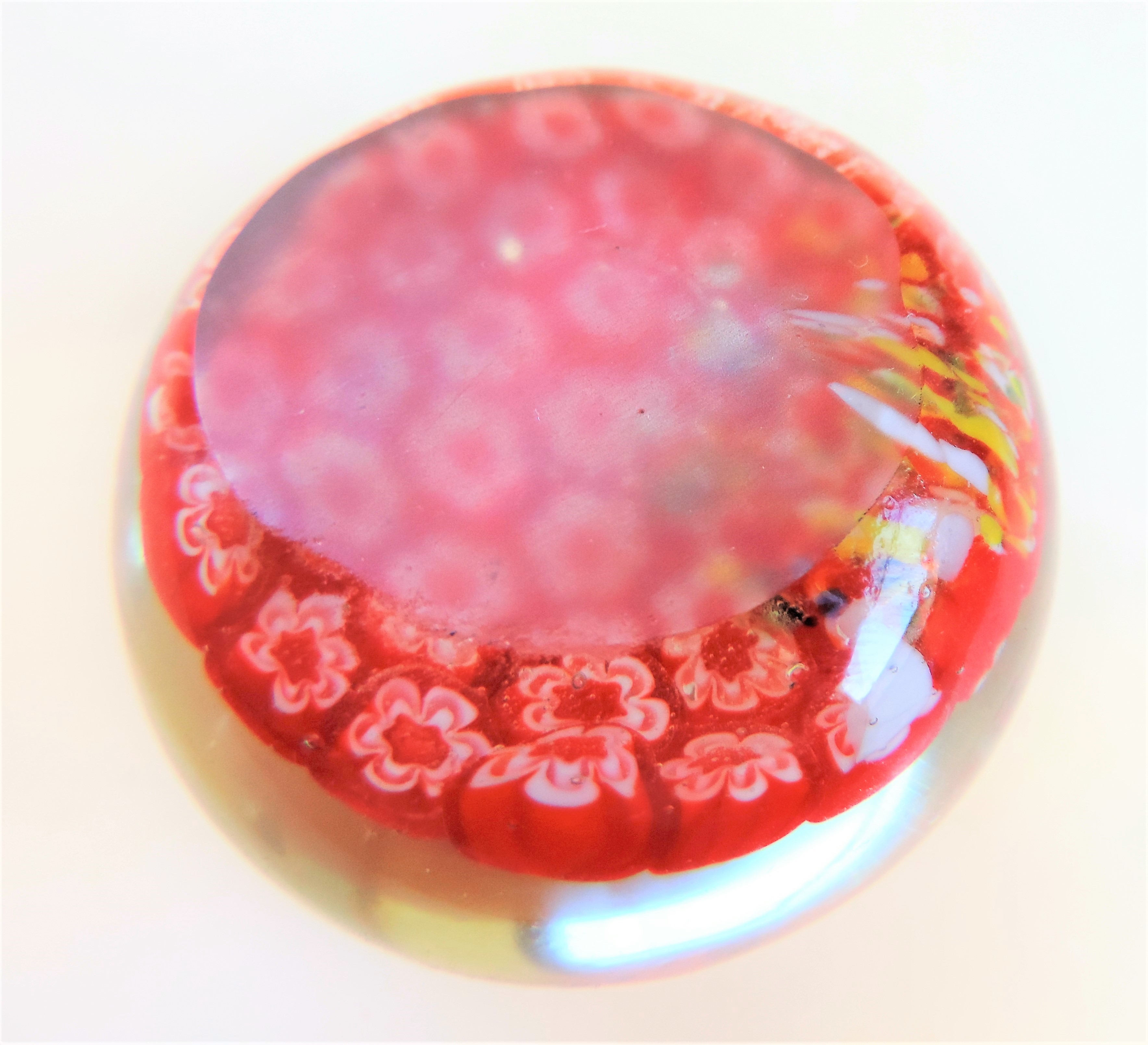Vintage Murano Cane Millefiore Paperweight c.1960's - Image 3 of 3