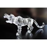 Art Glass Tiger Figurine