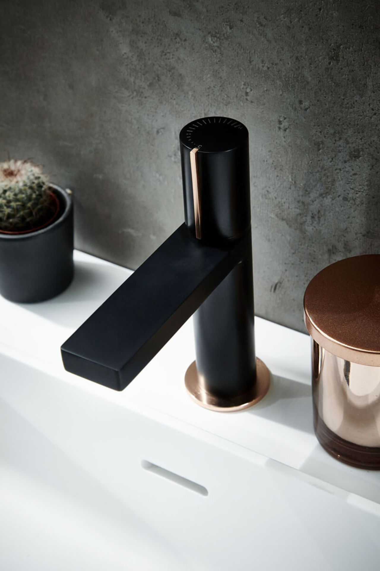 RRP £184. Aquaflow Edition Velar Black Basin Mixer Tap. Black & Gold. https://www.aqva.co.uk/Bathro