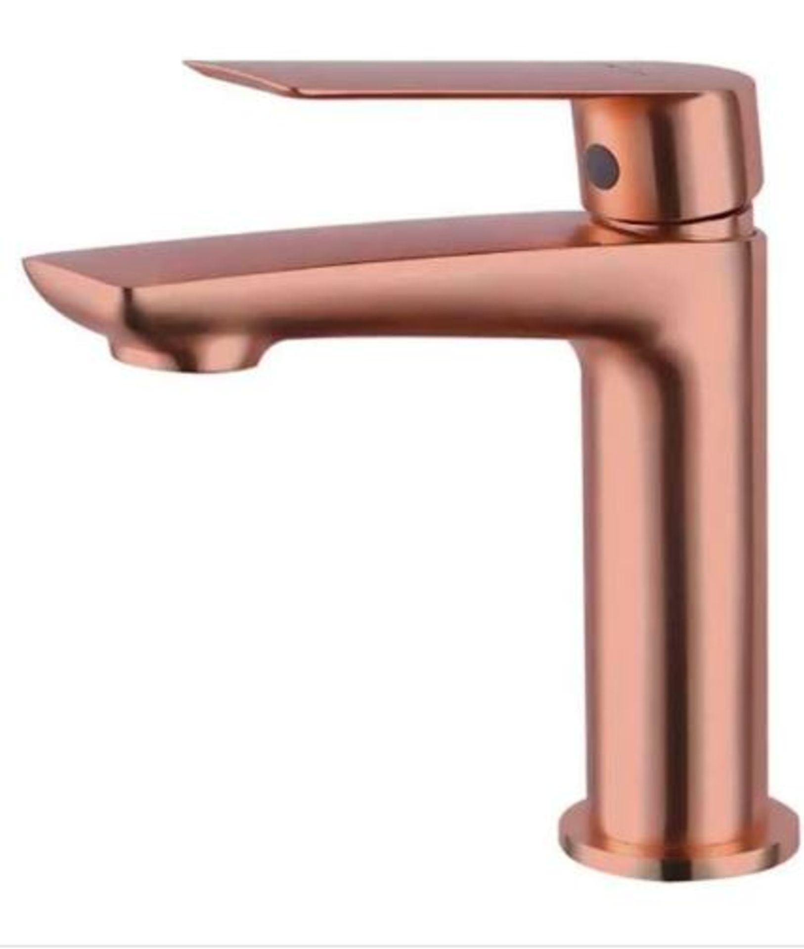 RRP £216. DEMM Italian Sleek Basin Mixer Tap - Rose Gold. https://www.google.com/shopping/product/1 - Image 2 of 2