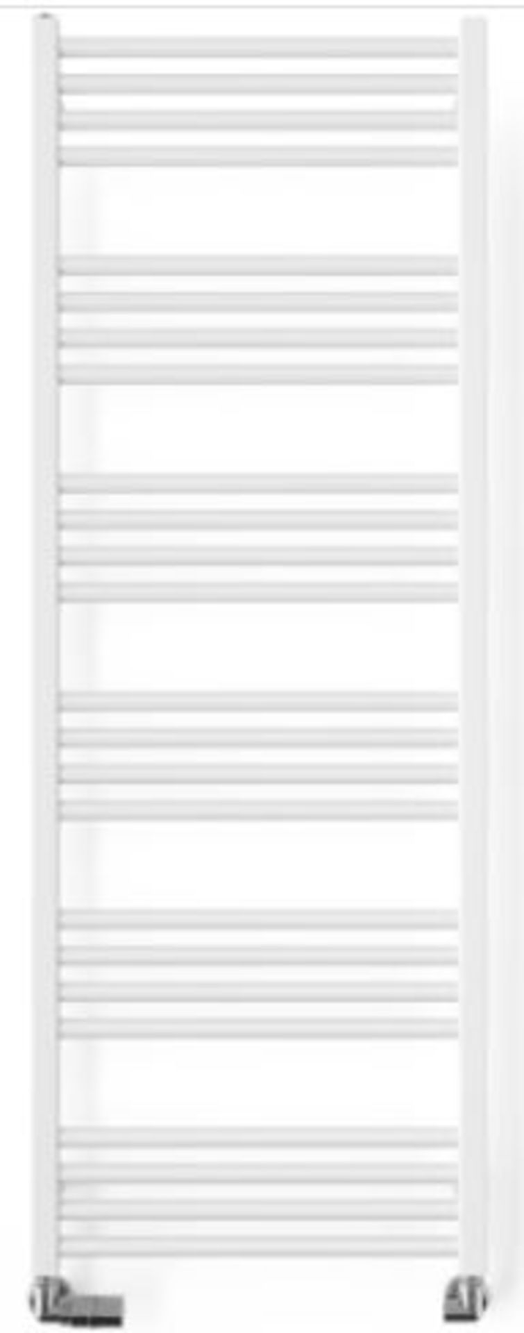 RRP£199. TERMA. Fiona - White Towel Radiators - H1380mm x W500mm. Appears New, Unused & No Damage S - Image 3 of 3