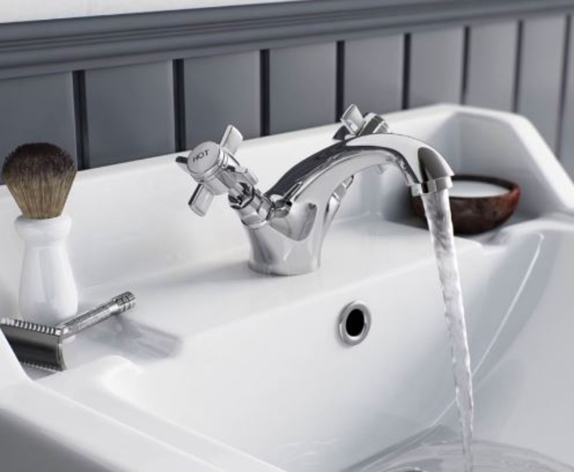 . RRP £99. Orchard Dulwich basin mixer tap Product code: HAMP01. Appears New Unused. https://victor