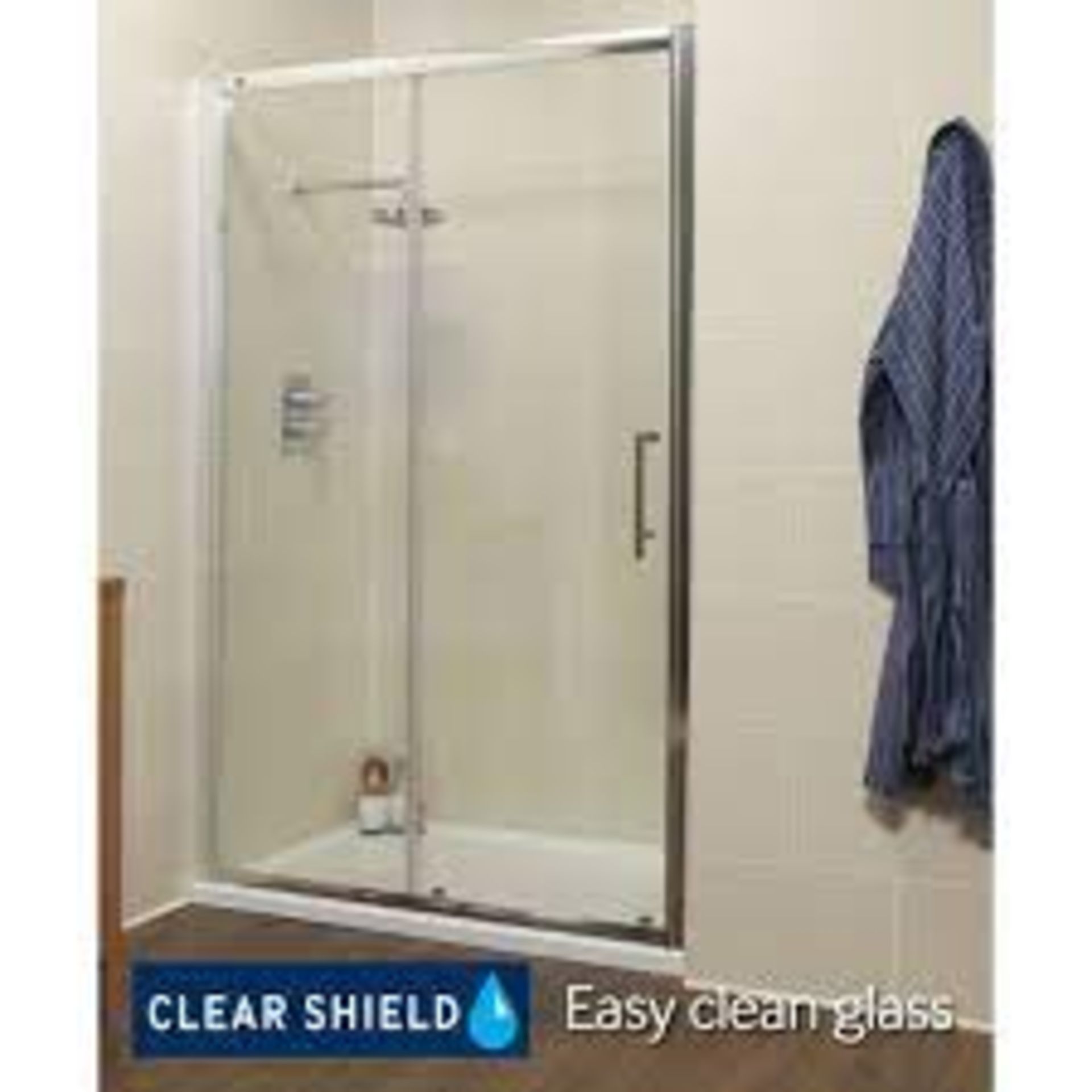 RRP £345. 1200mm Sliding Door Shower Enclosure. 51000031160