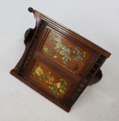 Hand Painted Early 20th c. Hanging Corner Cabinet