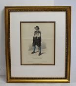 Bauer aus dem Gutachthale Print Set in Frame