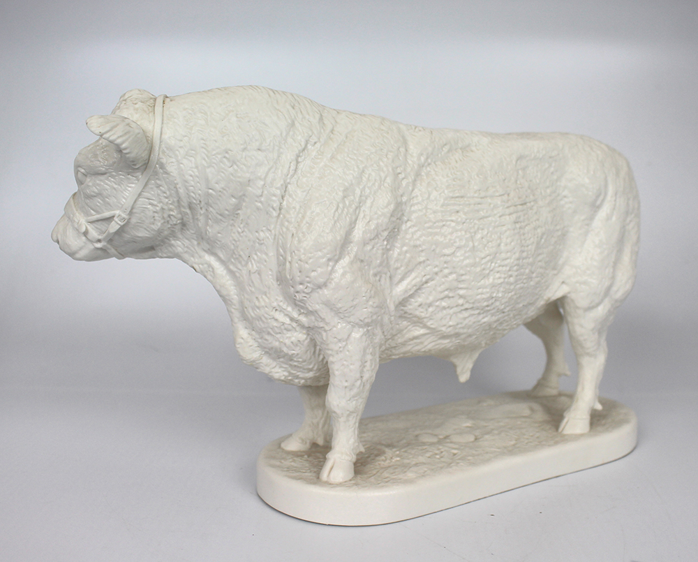 English Porcelain Bull by Kinver Ceramics - Image 3 of 6