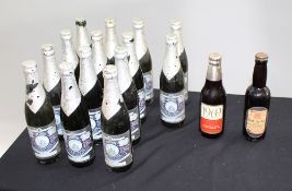 16 Bottles of Commemorative Lager 1981 Ind Coope Diana