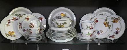Collection of Royal Worcester Evesham Vale