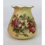 Royal Worcester Blush Small Vase 1912