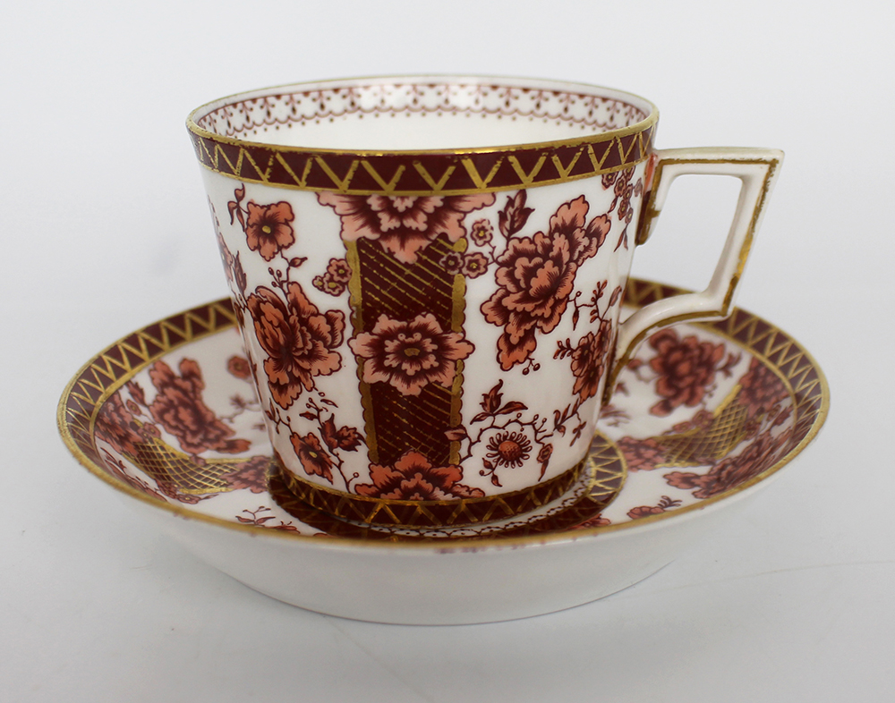 Royal Crown Derby Chatsworth Tea Cup & Saucer