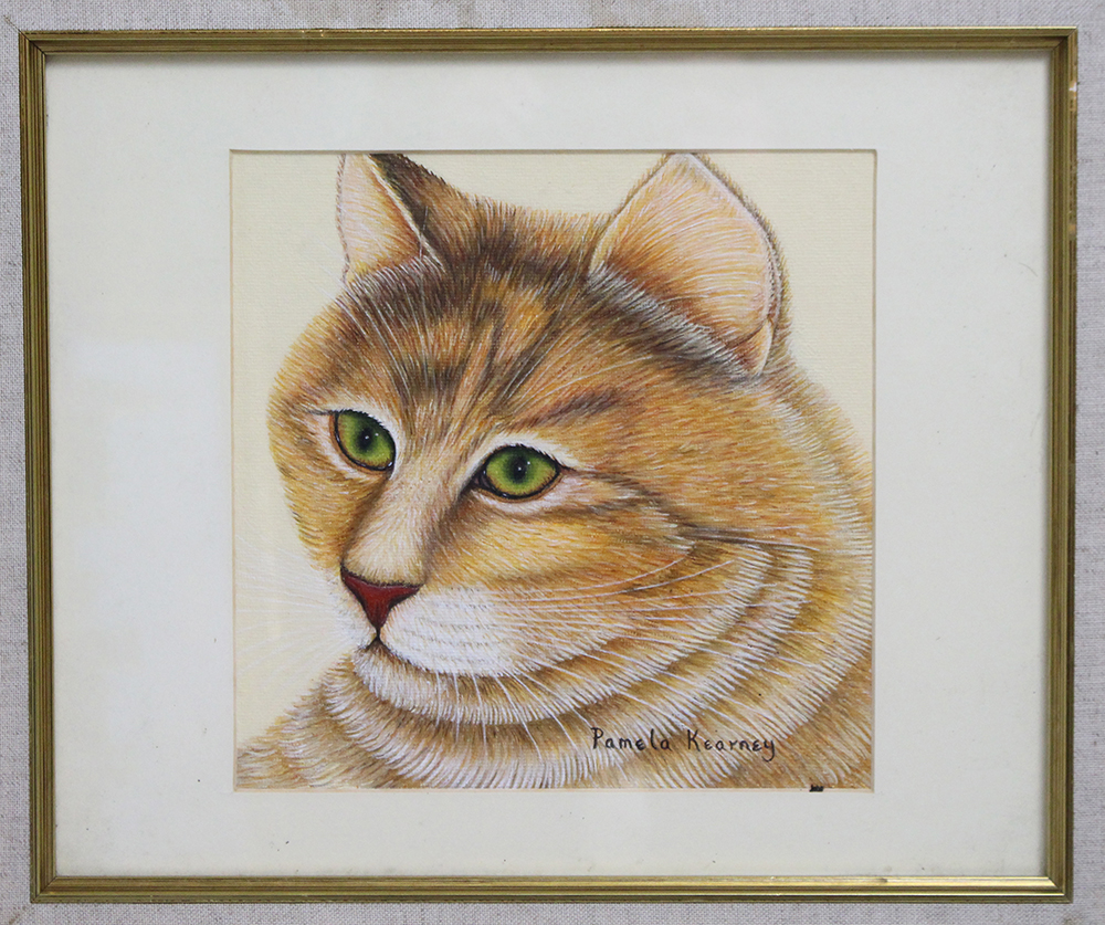 Original Artwork by Pamela Kierney Set in Gilt Frame - Image 2 of 3